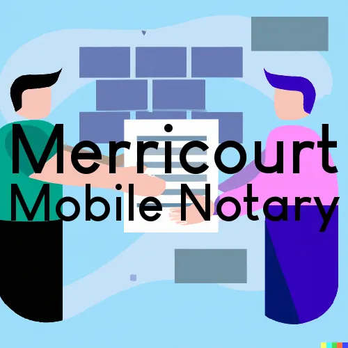 Merricourt, ND Mobile Notary Signing Agents in zip code area 58433