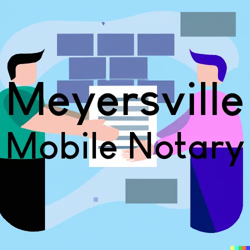 Meyersville, TX Traveling Notary and Signing Agents 