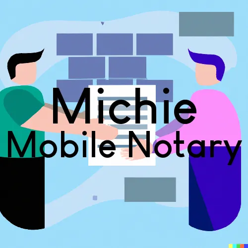 Michie, TN Mobile Notary Signing Agents in zip code area 38357