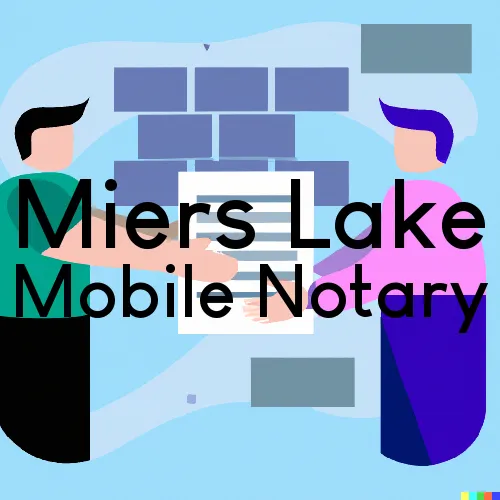 Miers Lake, AK Traveling Notary, “U.S. LSS“ 