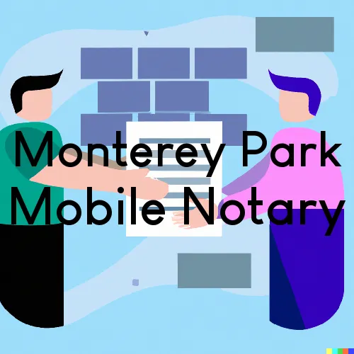 Monterey Park, California Online Notary Services