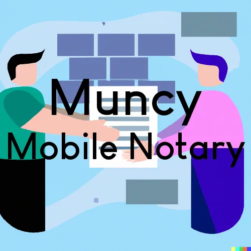 Muncy, Pennsylvania Traveling Notaries