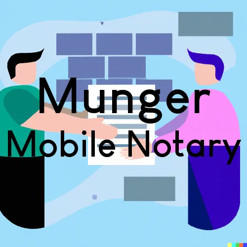 Traveling Notary in Munger, MI