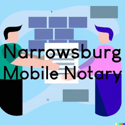 Narrowsburg, NY Mobile Notary and Signing Agent, “U.S. LSS“ 