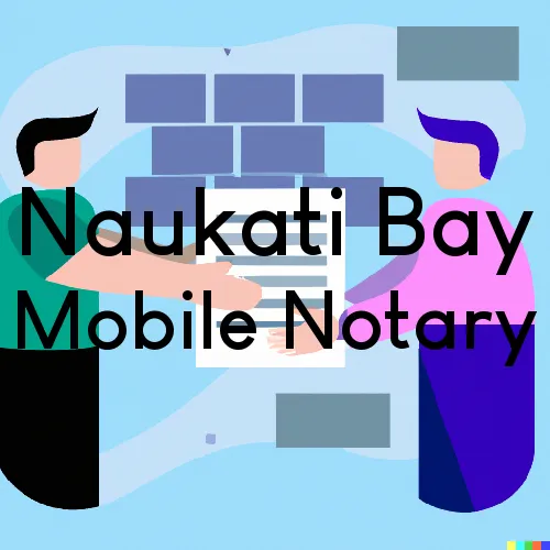Naukati Bay, AK Traveling Notary, “Munford Smith & Son Notary“ 