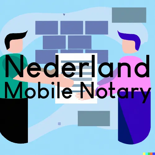 Nederland, TX Mobile Notary and Traveling Signing Services 