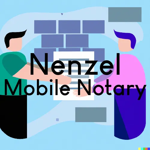 Nenzel, NE Traveling Notary Services