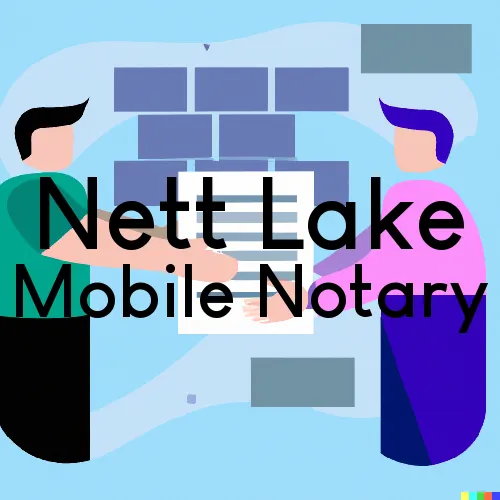 Traveling Notary in Nett Lake, MN