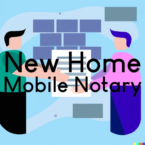 New Home, TX Mobile Notary and Traveling Signing Services 