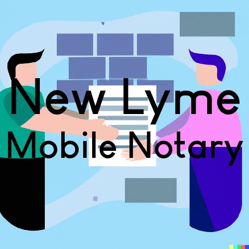 New Lyme, OH Mobile Notary and Traveling Signing Services 