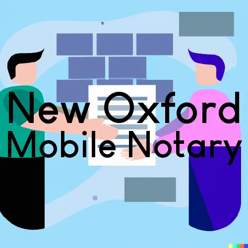 New Oxford, PA Mobile Notary and Traveling Signing Services 