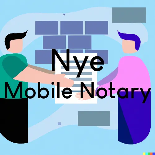 Nye, MT Traveling Notary Services