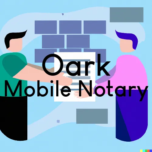Traveling Notary in Oark, AR