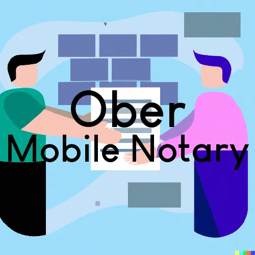 Ober, IN Mobile Notary and Signing Agent, “Happy's Signing Services“ 