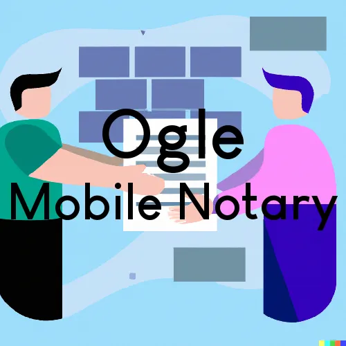 Ogle, KY Traveling Notary, “Munford Smith & Son Notary“ 