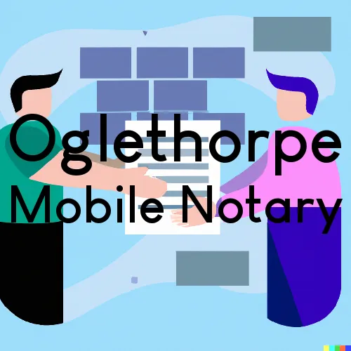 Oglethorpe, GA Mobile Notary Signing Agents in zip code area 31068
