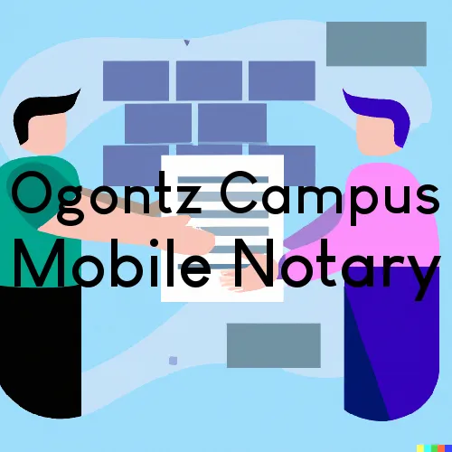Ogontz Campus, PA Traveling Notary, “Benny's On Time Notary“ 