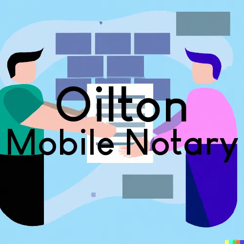 Oilton, Texas Online Notary Services