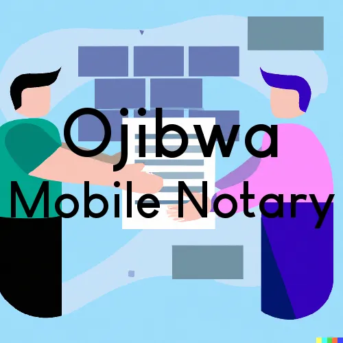 Ojibwa, WI Traveling Notary Services