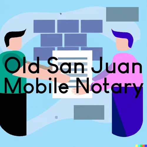 Traveling Notary in Old San Juan, PR