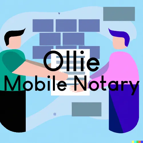 Ollie, IA Traveling Notary Services