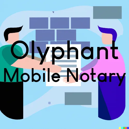 Traveling Notary in Olyphant, PA