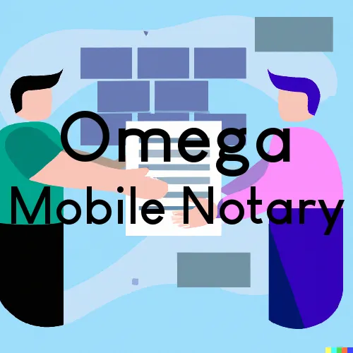 Traveling Notary in Omega, GA
