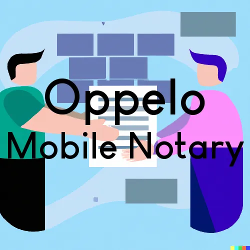 Traveling Notary in Oppelo, AR