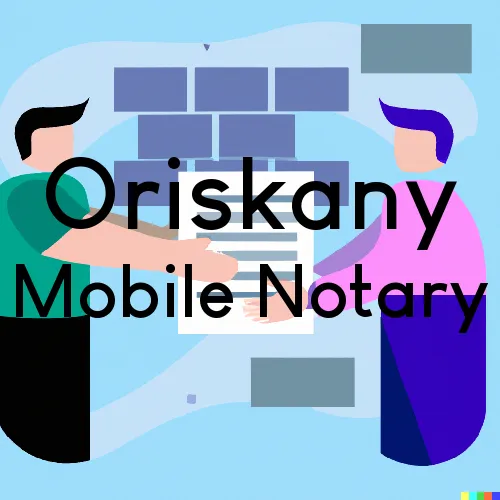 Traveling Notary in Oriskany, VA