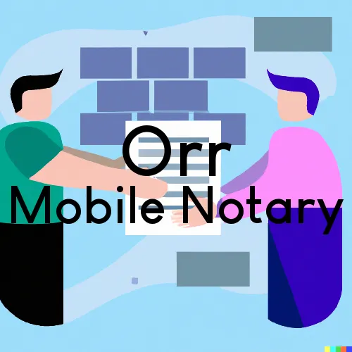Orr, ND Mobile Notary Signing Agents in zip code area 58244