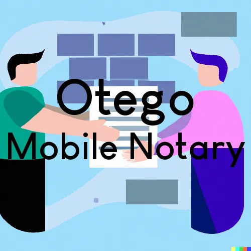 Traveling Notary in Otego, NY