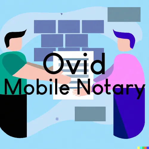 Traveling Notary in Ovid, MI
