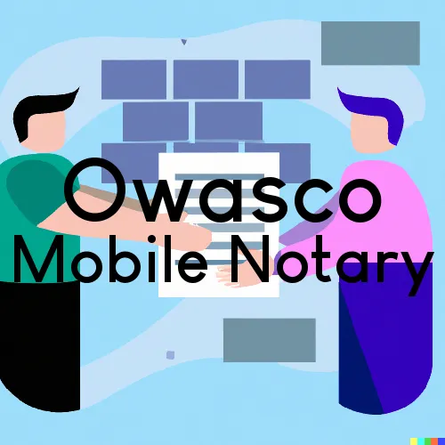 Owasco, NY Mobile Notary and Signing Agent, “Happy's Signing Services“ 