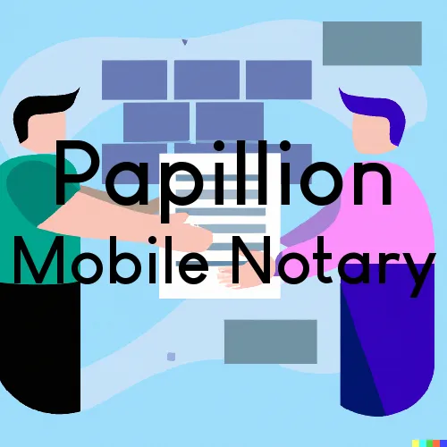 Papillion, NE Mobile Notary Signing Agents in zip code area 68128