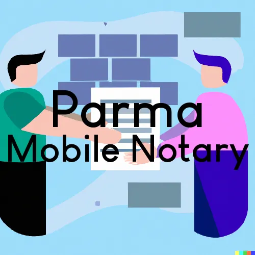 Parma, ID Mobile Notary and Signing Agent, “Benny's On Time Notary“ 