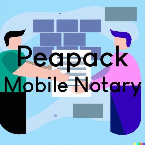 Peapack, New Jersey Traveling Notaries