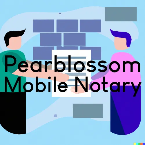 Pearblossom, California Online Notary Services