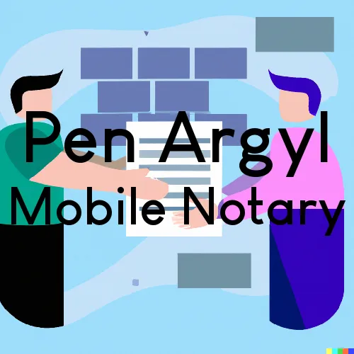 Pen Argyl, Pennsylvania Online Notary Services