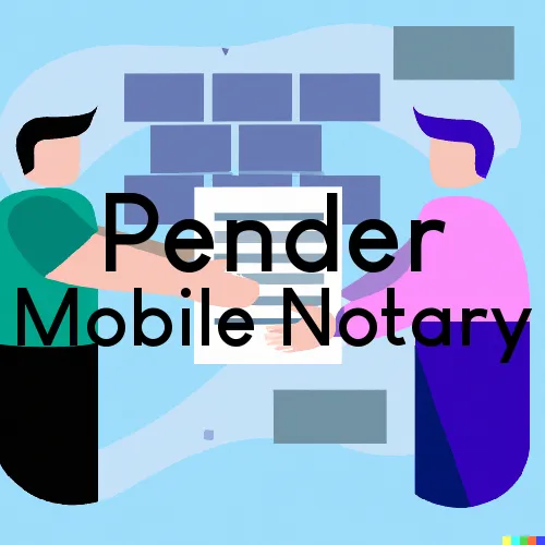 Traveling Notary in Pender, NE