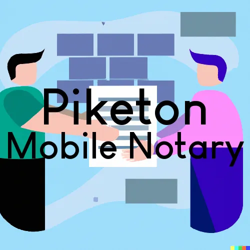 Traveling Notary in Piketon, OH
