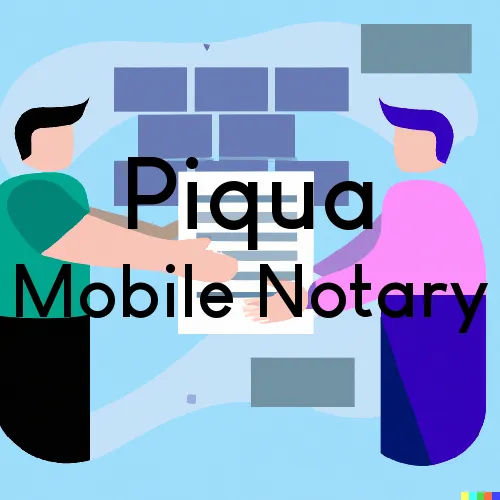 Piqua, OH Traveling Notary and Signing Agents 
