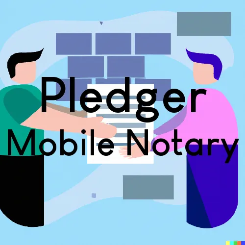 Pledger, TX Mobile Notary and Traveling Signing Services 