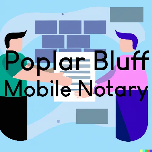 Poplar Bluff, MO Mobile Notary Signing Agents in zip code area 63901