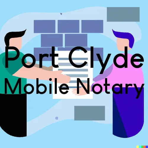 Port Clyde, ME Mobile Notary and Traveling Signing Services 