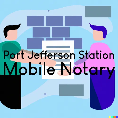 Traveling Notary in Port Jefferson Station, NY