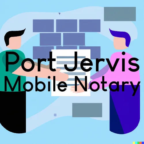 Port Jervis, NY Mobile Notary and Signing Agent, “Gotcha Good“ 