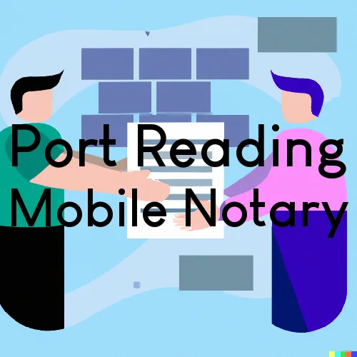 Port Reading, NJ Mobile Notary and Traveling Signing Services 
