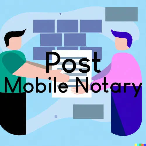 Post, Texas Online Notary Services