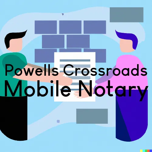 Traveling Notary in Powells Crossroads, TN