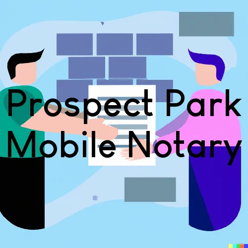 Traveling Notary in Prospect Park, NJ
